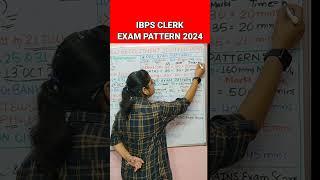 Ibps Clerk Exam Pattern 2024  #exam #ibps #ibpsclerk #bank #banking #mrani01