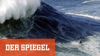 Die Weltrekordwelle Big Wave Surfing in Nazaré  DER SPIEGEL