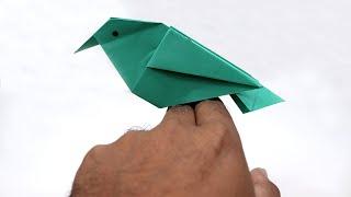 How To Make a Paper Bird Easy - Origami Bird Tutorial