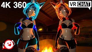 4K 360 VR Twin Lap Dance Under The Influence - Chris Brown - VRChat Dancing