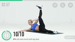 V-Cut Sculpting - Bodyweight Training - 33 Calories - Level K2