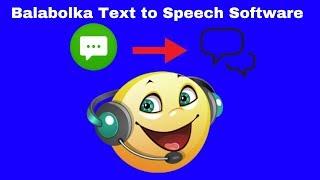 How to use Balabolka Text to Speech TTS Software