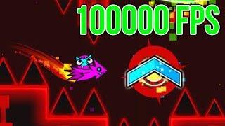 Playing at 100000 FPS Geometry Dash FPS Bypass