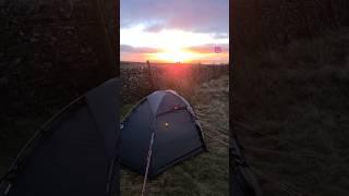 -7 Degrees Winter Ice Camp in the Black Label Hilleberg Soulo #wildcamping