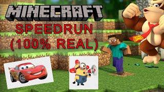 Minecraft Speedrun World Record Real