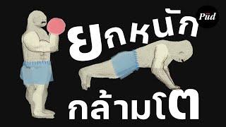 วิทยาศาสตร์ของกล้ามเนื้อ ทำไมยกน้ำหนักแล้วกล้ามโต?