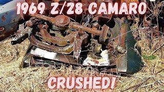 CRUSHED 1969 Z28 Camaro and more  Ultimate Muscle Car Yard Part 3