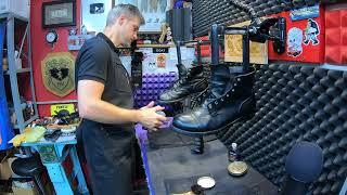 RED WING ASMR  ASMR SHOE SHINE SPECTACULAR  SUDSY SADDLE SOAP