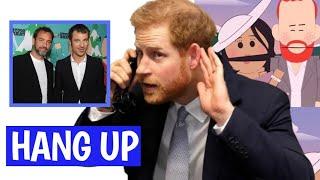Harry BURNS IN ANGER As South Park Hanged Up His Call Following Meghan Markle Mocking Ads
