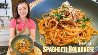 SPAGHETTI BOLOGNESE  Chefmom Rosebud