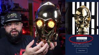 WOW Disney C3PO Talking Head that SOLD OUT