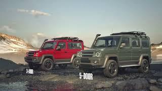 #TheAllNewForceGurkha Launch Film  3-Door and 5-Door