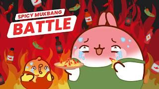 ️ Molang vs Piu Piu Spicy Mukbang Challenge 