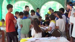 В лагере Таджикистана открылась смена для одаренных детей