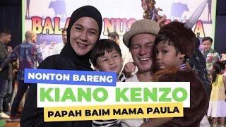 Ngumpul Kiano Kenzo Papah Baim Mama Paula Kehebohan Nonton Bareng Acara Sekolah Kiano