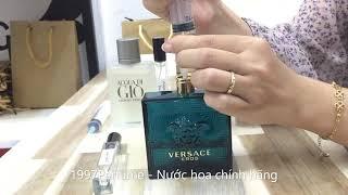 Cách chiết nước hoa Versace Eros EDT chính hãng