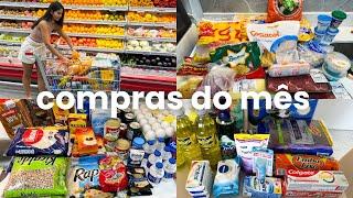 COMPRAS DO MÊS COMPLETA MERCADO ATACADO maior compra do ano preços e dicas