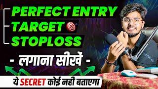 Day 46  Stoploss & target kaise decide kre  by Prashant Chaudhary