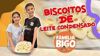 Biscoitos de Leite Condensado para crianças fácil - Família Bigo