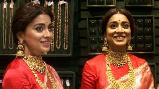 Actress Shriya Saran at The Launch Of Kriya Jewellers In Hyderabad  Manastars