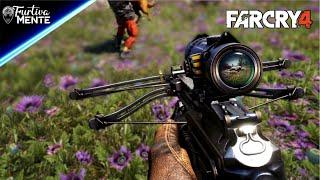 Far Cry 4 Badass Stealth Kills - Car ATV Bait C4 All Outposts