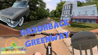 Razorback Greenway Bike Trail Bentonville Arkansas