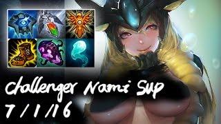 Challenger Nami Support vs Zyra  Korea High Elo Replays