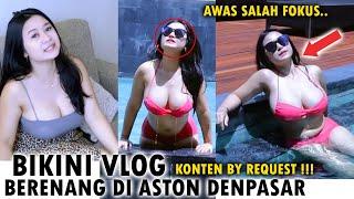 BERENANG DI HOTEL ASTON DENPASAR  KOLAMNYA GEDE  BANGET