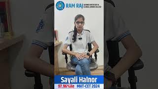 Success Story of Sayali Halnor  MHT-CET 2024 97.96%ile