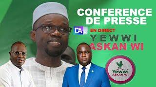 REPLAY  Conference de presse des leaders de Yewwi Askan Wi