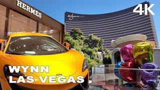 Inside The Best Luxury Hotel WYNN LAS VEGAS with Most Expensive Mall in The of World  4K