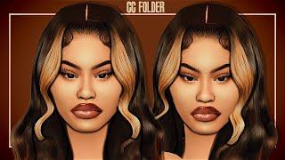 LAURIE WATKINS  - CC & SIM DOWNLOAD  Sims 4 CAS