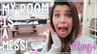 My Teacher Vlog Messy Room Organized