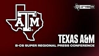 Super Regional Game 2 Postgame Texas A&M