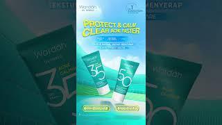 NEW Wardah UV Shield Acne Calming Sunscreen 15s Product Vertical