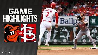 Orioles vs. Cardinals Game Highlights 52224  MLB Highlights