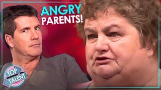 ANGRY Contestants Parents CONFRONT Simon Cowell