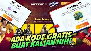 KODE REDEEM LAGI NIH HADIAHNYA MANTAP - REVIEW KODE REDEEM MIE KREMEZ X FREE FIRE