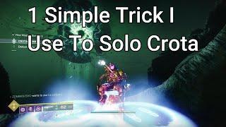 Solo Crota Void Hunter Season of Echoes - Destiny 2