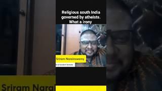 Irony Sanatani South Indian why govern by atheists  shorts feed  shorts  ytshorts  viral short