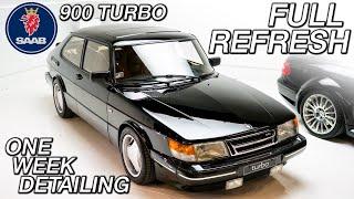 FULL REFRESH SAAB 900 Turbo - Dry Ice Cleaning & Ceramic Coating