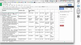 How to Create a Google Form FROM a Google Spreadsheet 2017