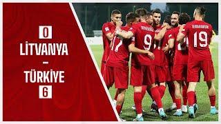 Litvanya 0-6 Türkiye  UEFA Uluslar C Ligi 1. Grup
