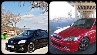 Corolla Tsport 5d 2ZZ-GE 200hp VS Honda Ek Coupe B18c 215hp