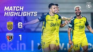 Highlights - Hyderabad FC 6-1 NorthEast United FC  MW 13 Hero ISL 2022-23