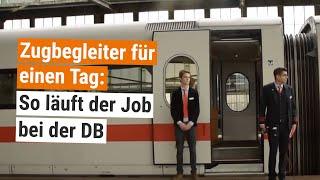 Berufe-Check Deutsche Bahn Ein Tag als Zugbegleiter im ICE  Orange by Handelsblatt