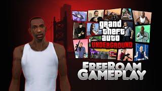 GTA Underground FreeRoam Gameplay Liberty City Vice City & Bullworth