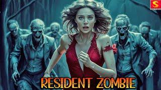 Resident Zombie 4K UHD English Zombie Movie  Action Thriller  Meg Alexandra