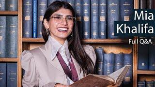 Mia Khalifa Public Figure and Influencer  Full Q&A  Oxford Union