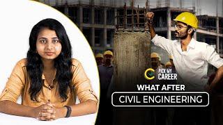 What After Civil Engineering?  Tamil  PickMyCareer #CivilEngineering